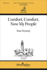 Comfort, Comfort, Now My People SATB choral sheet music cover